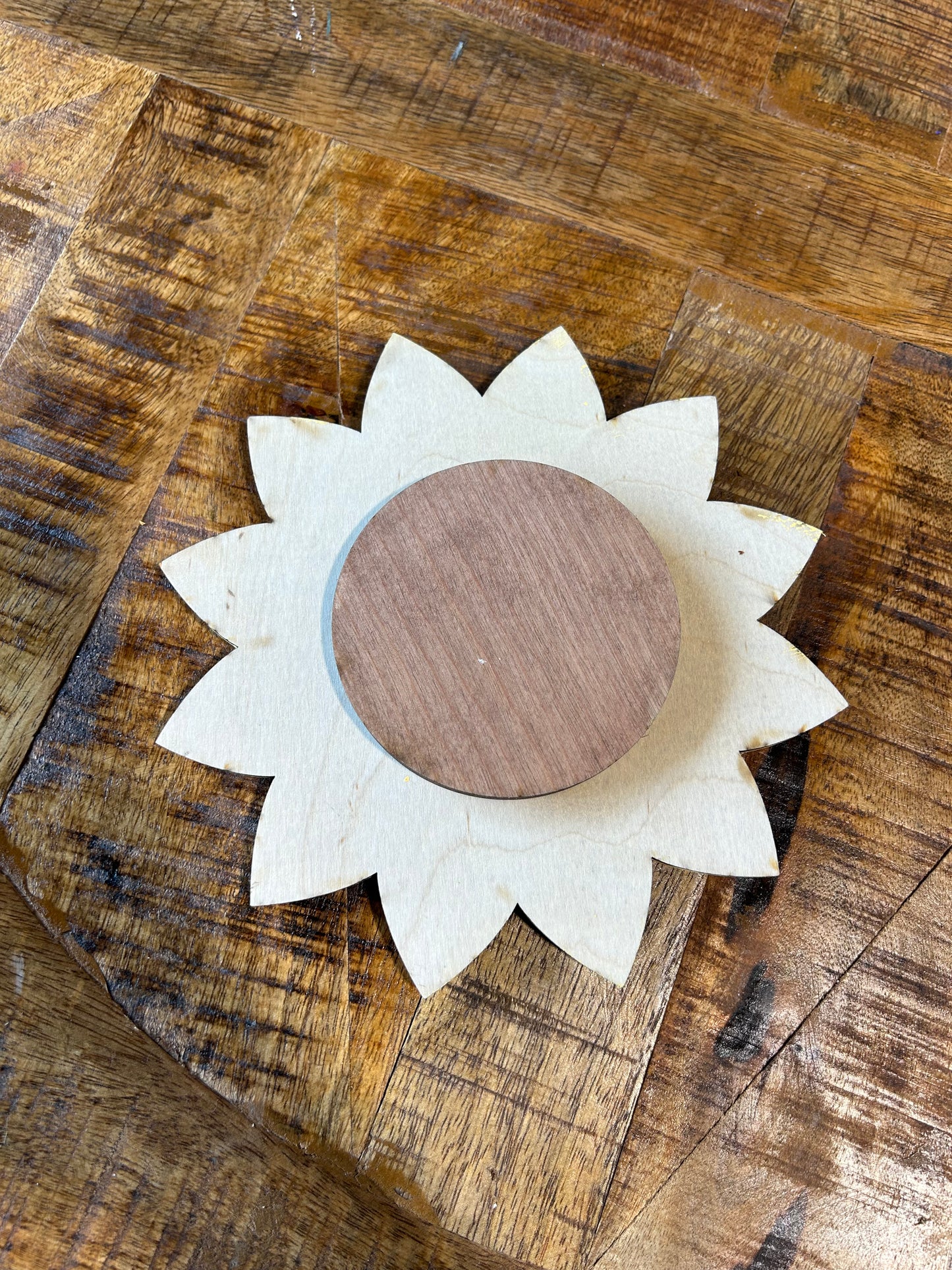 Sunflower Candle Tray