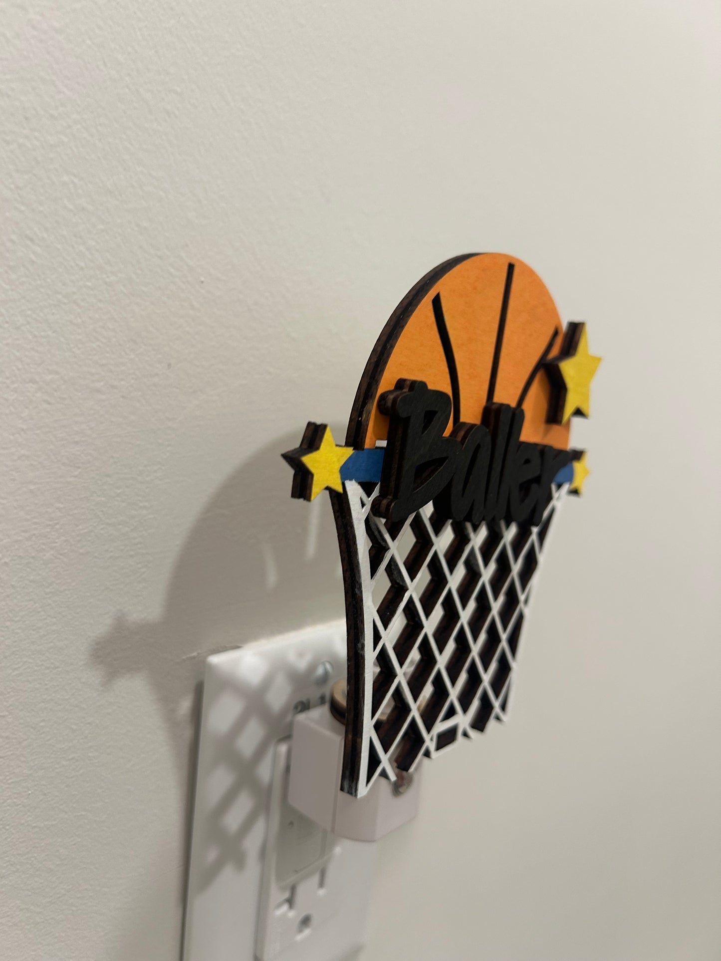 “Baller” Wall Plug-in Nightlight