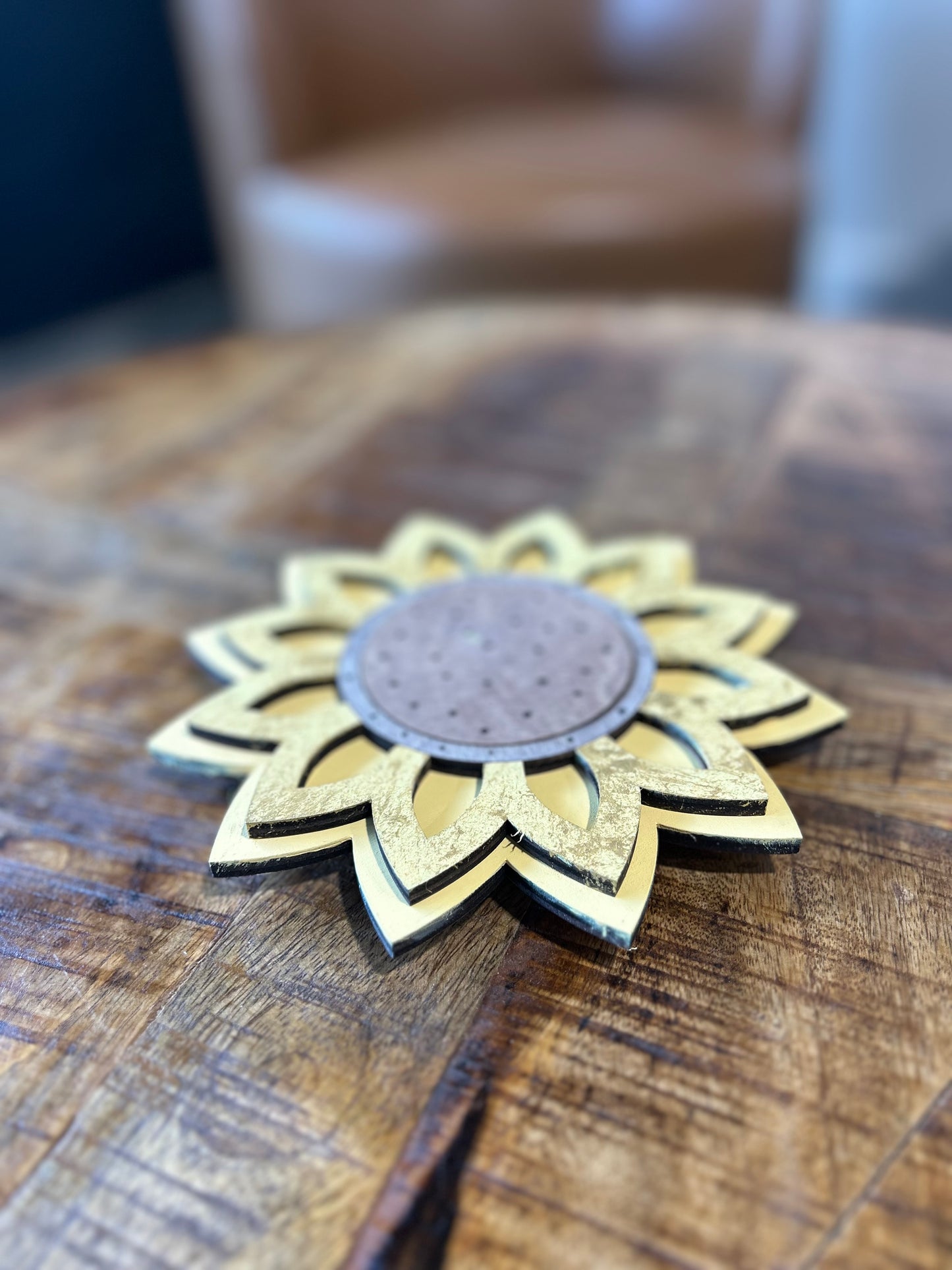 Sunflower Candle Tray