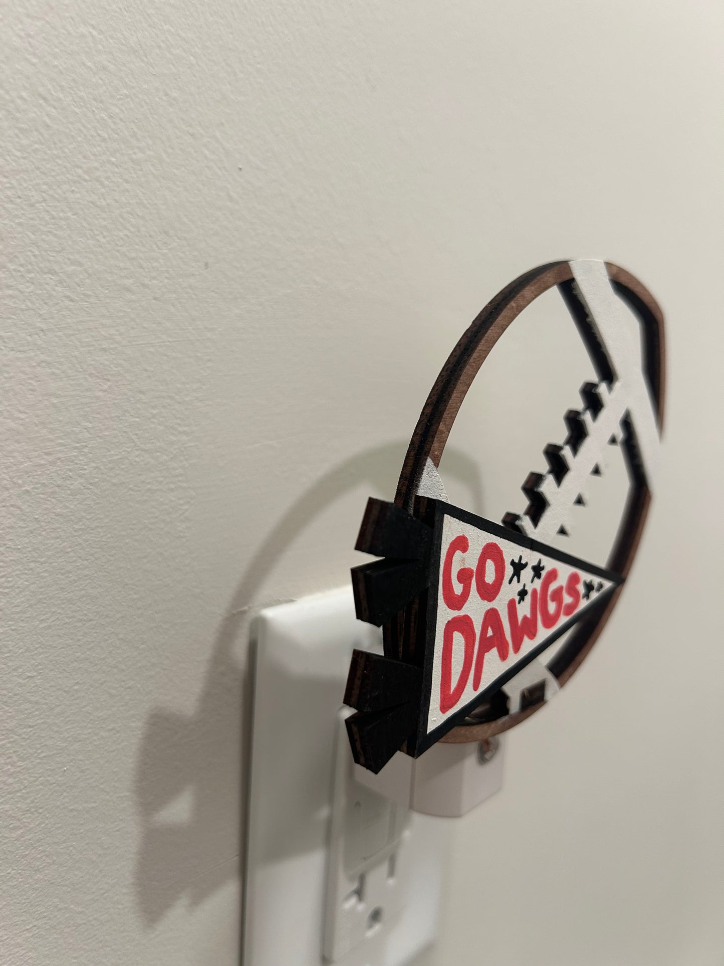“Go Dawgs” Wall Plug-in Nightlight