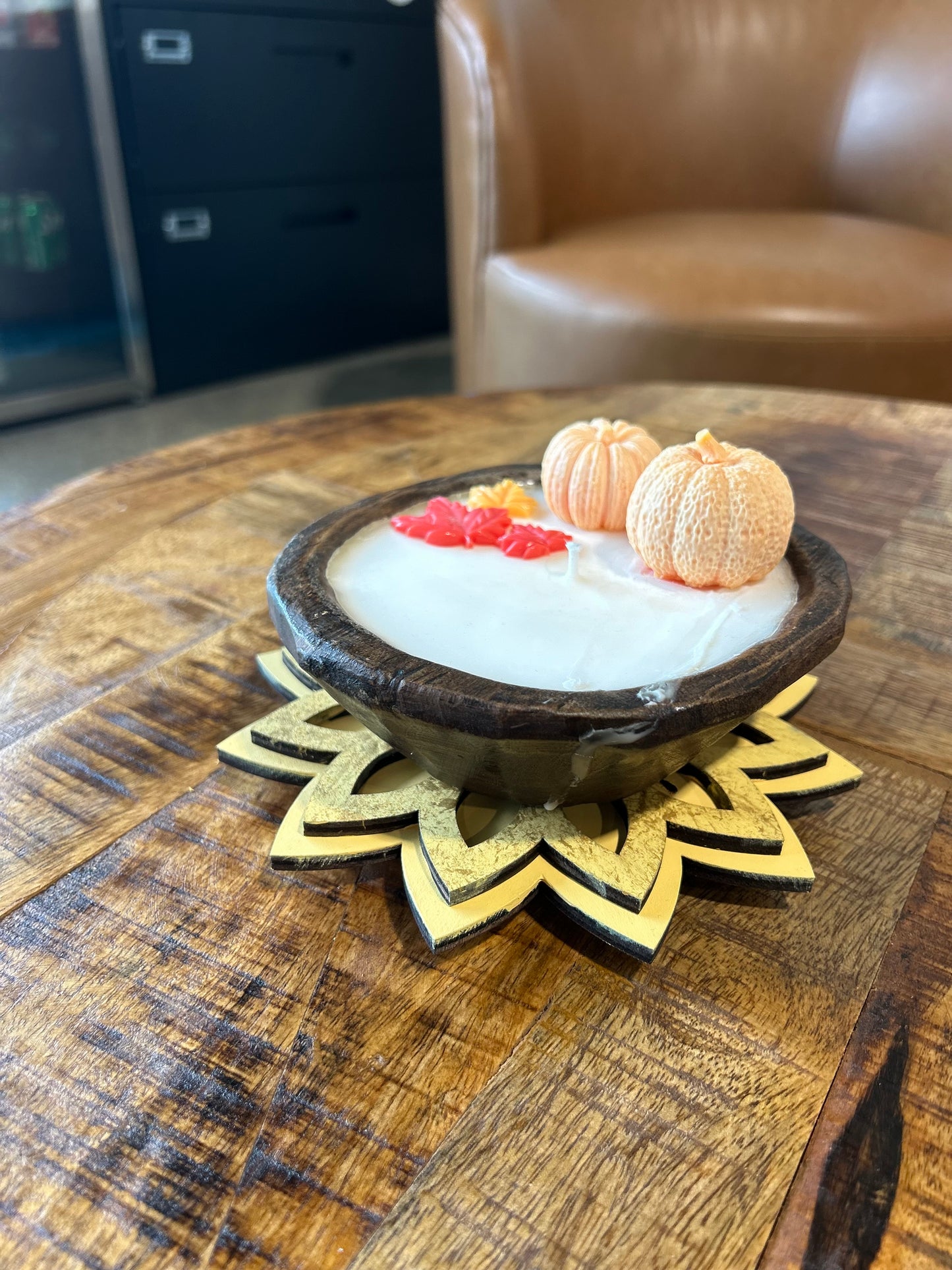 Sunflower Candle Tray