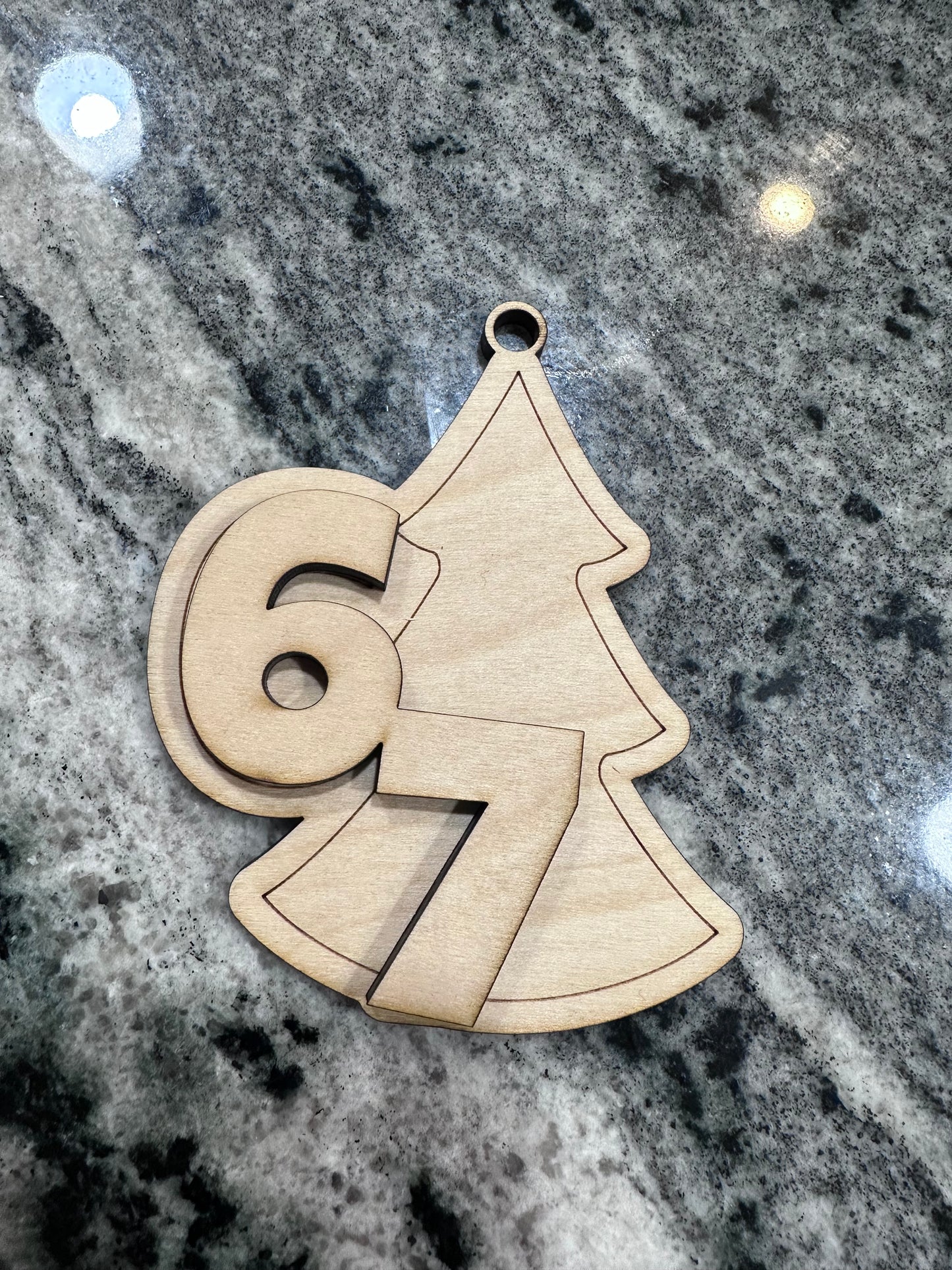Six Seven! Holiday Ornament