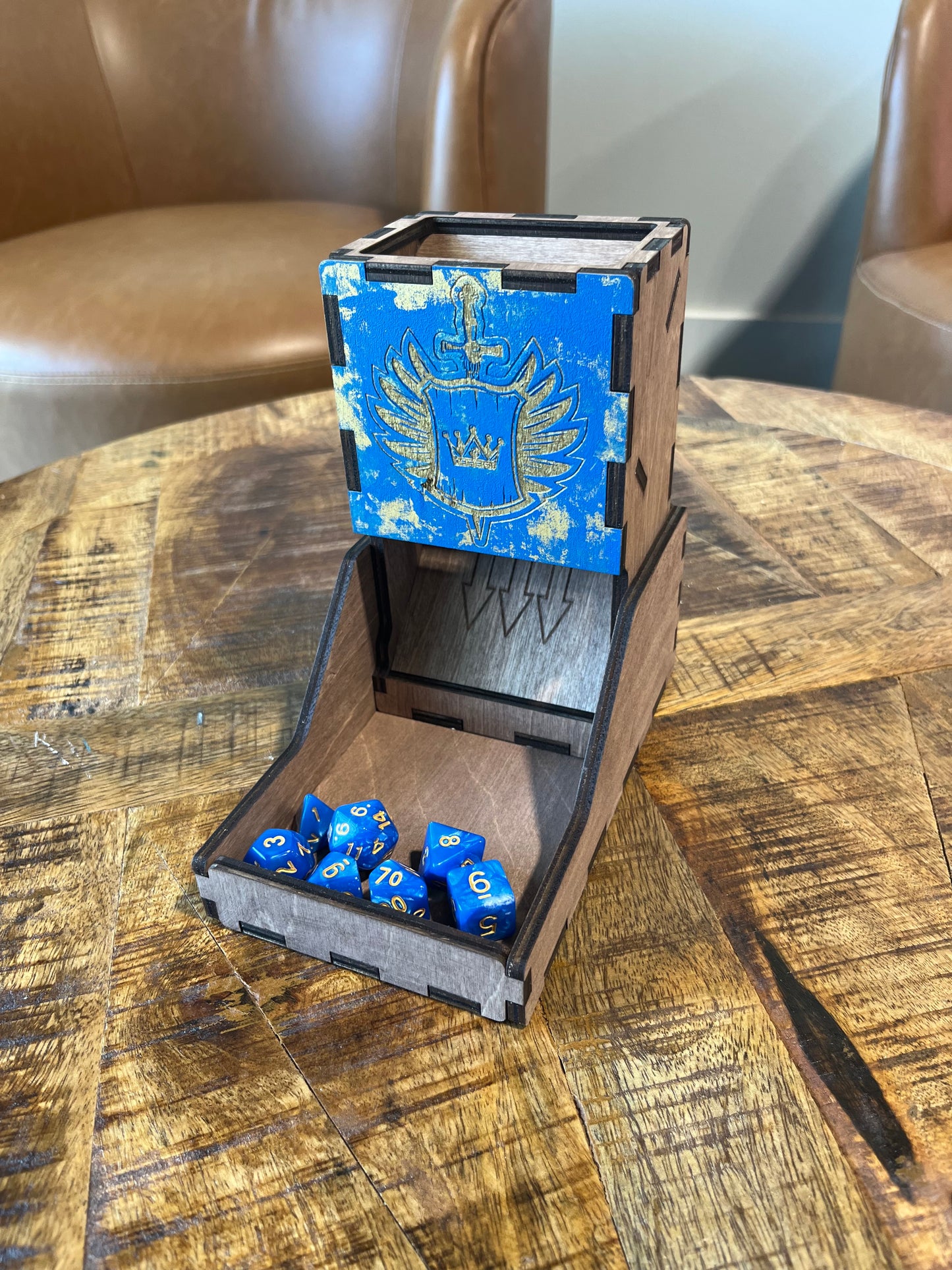 DIY Dice Tower and Tray