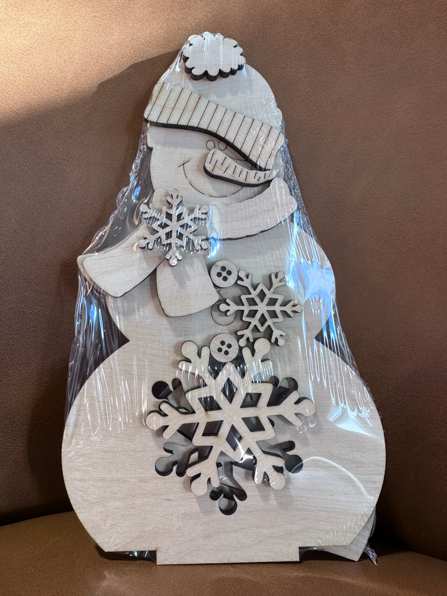 Snowman Votive Holder