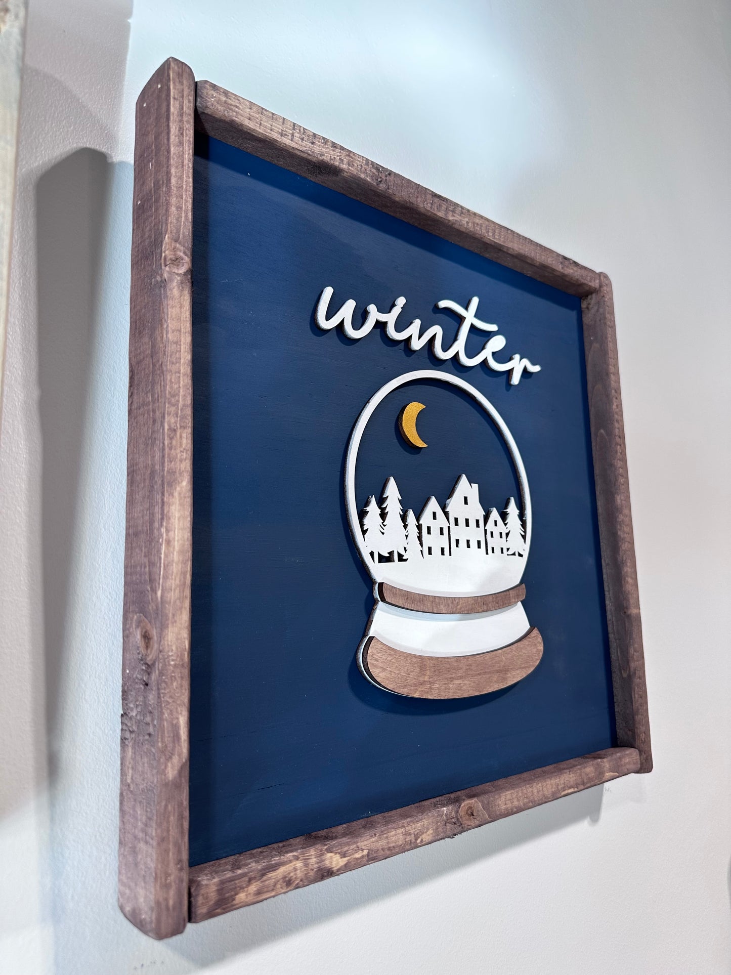 Winter Theme Sign