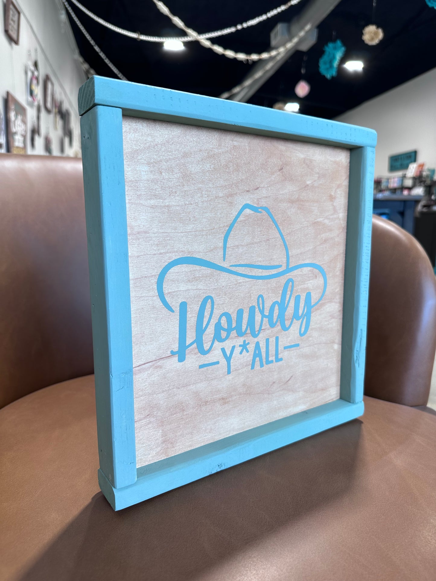 DIY Sign - HOWDY