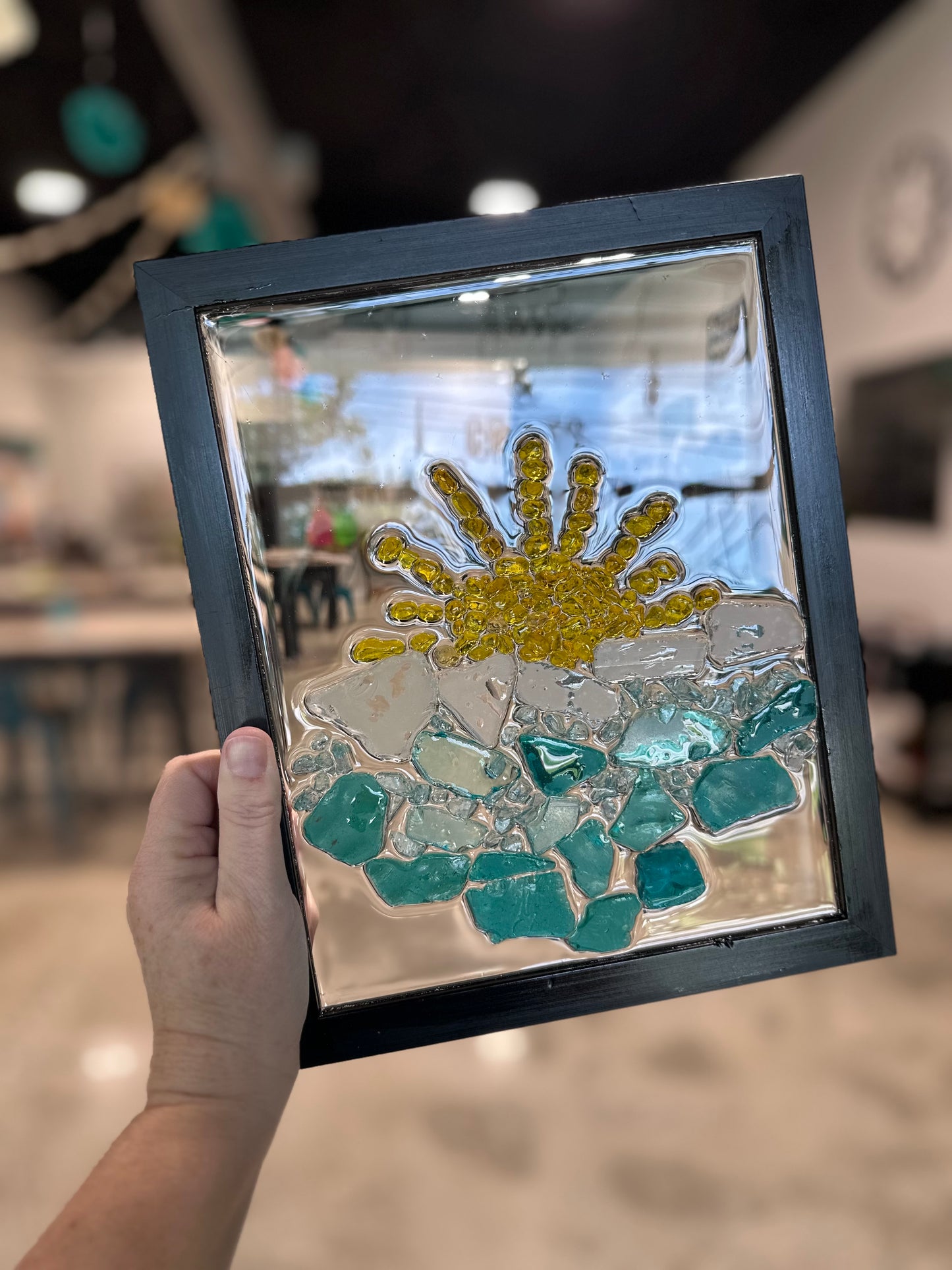 Framed Glass Art