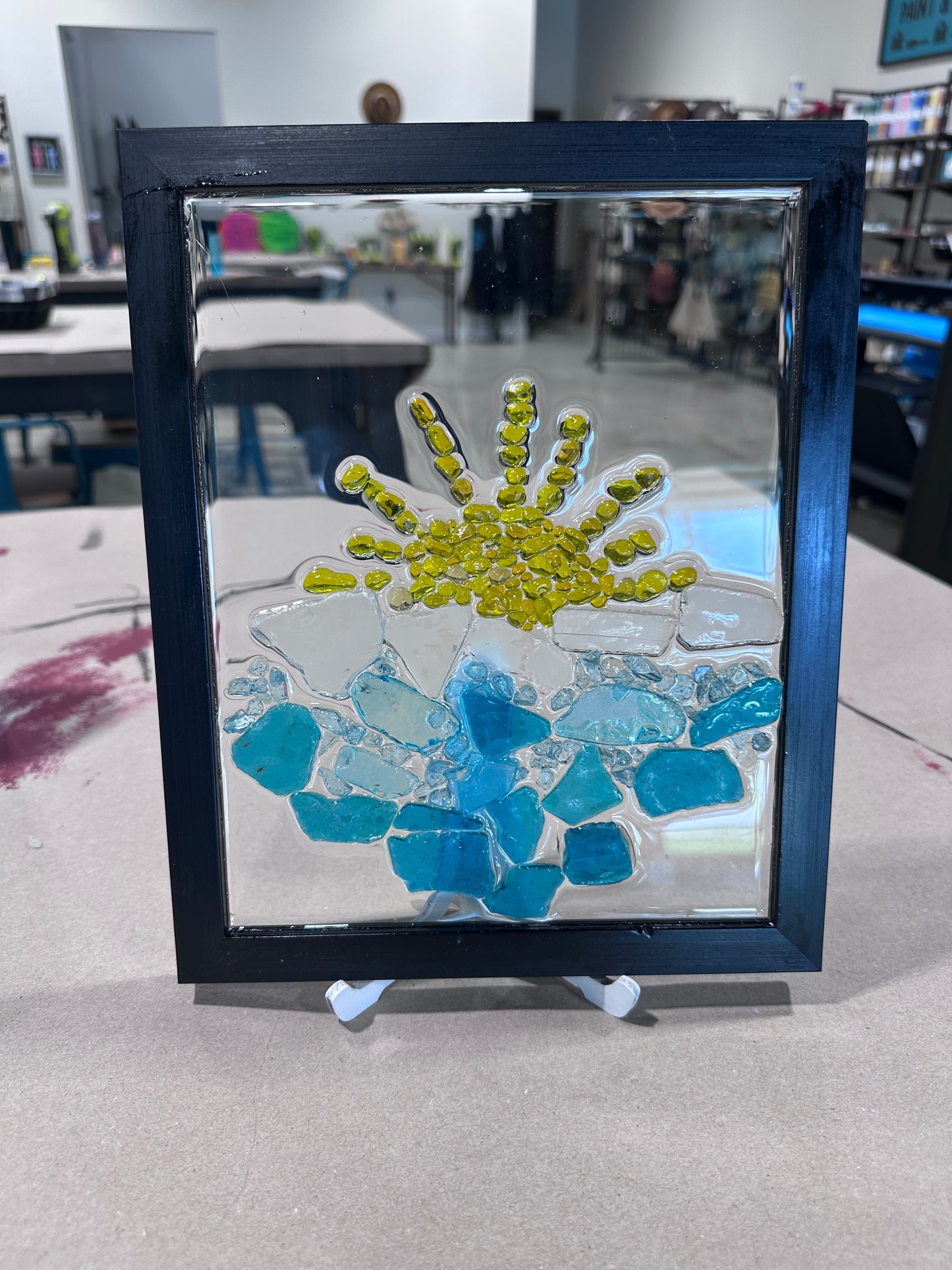 Framed Glass Art