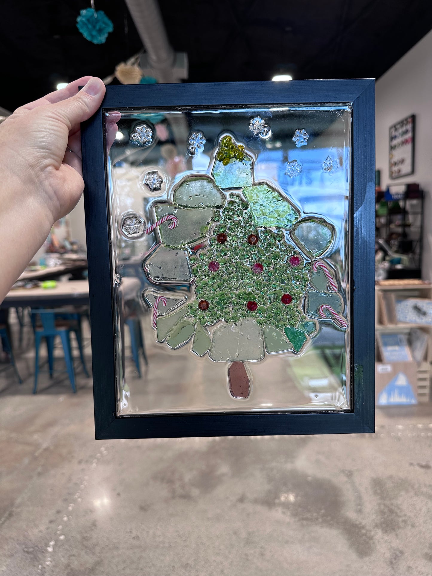 Framed Glass Art