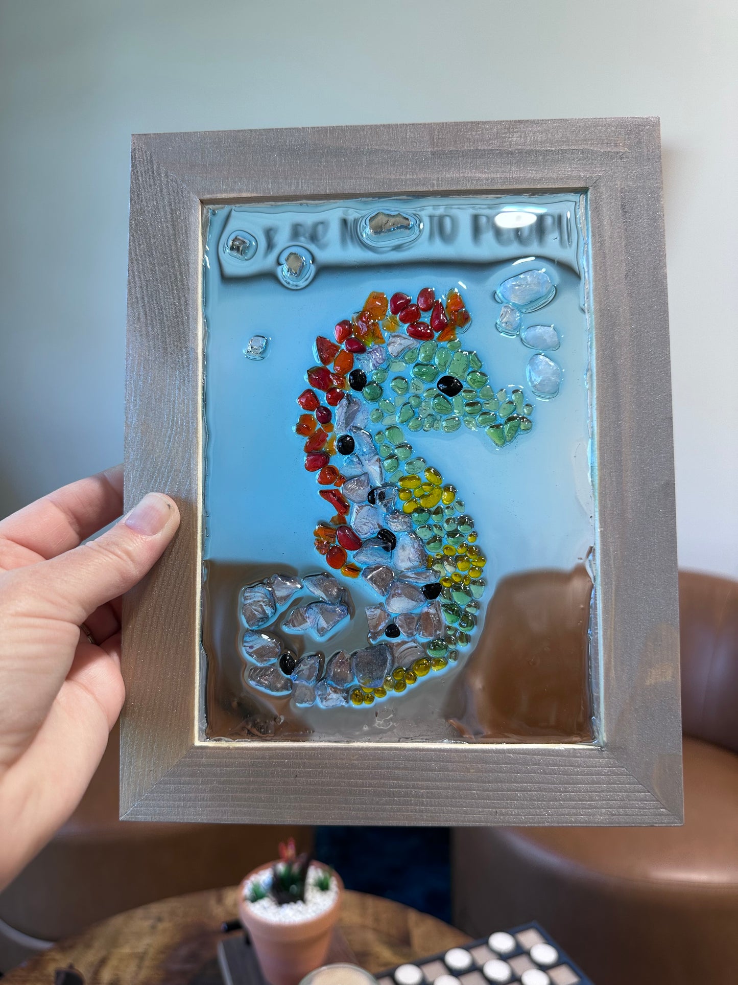 Framed Glass Art