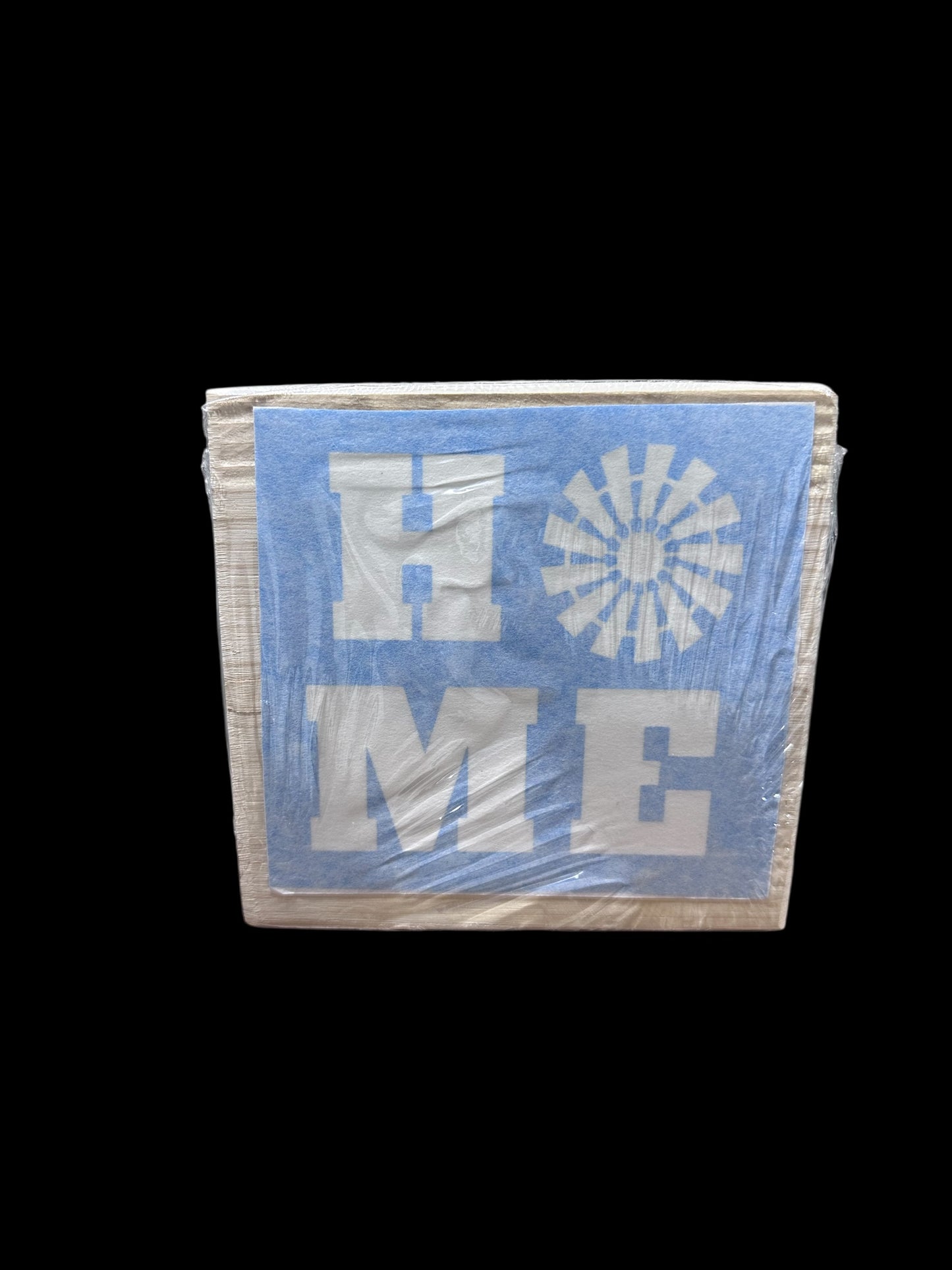 5.5 inch Shelf Sitter Sign - HOME