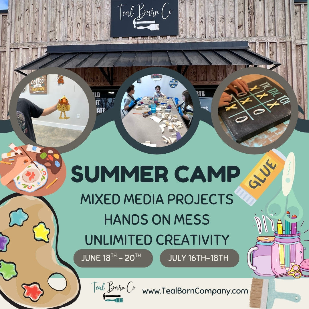 Mixed Media Camp - July -