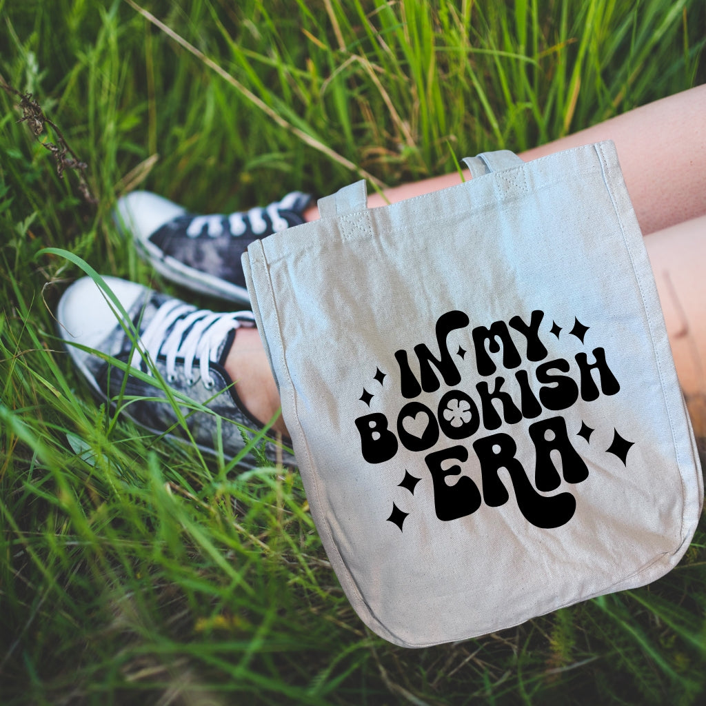Painted Canvas Tote Bag