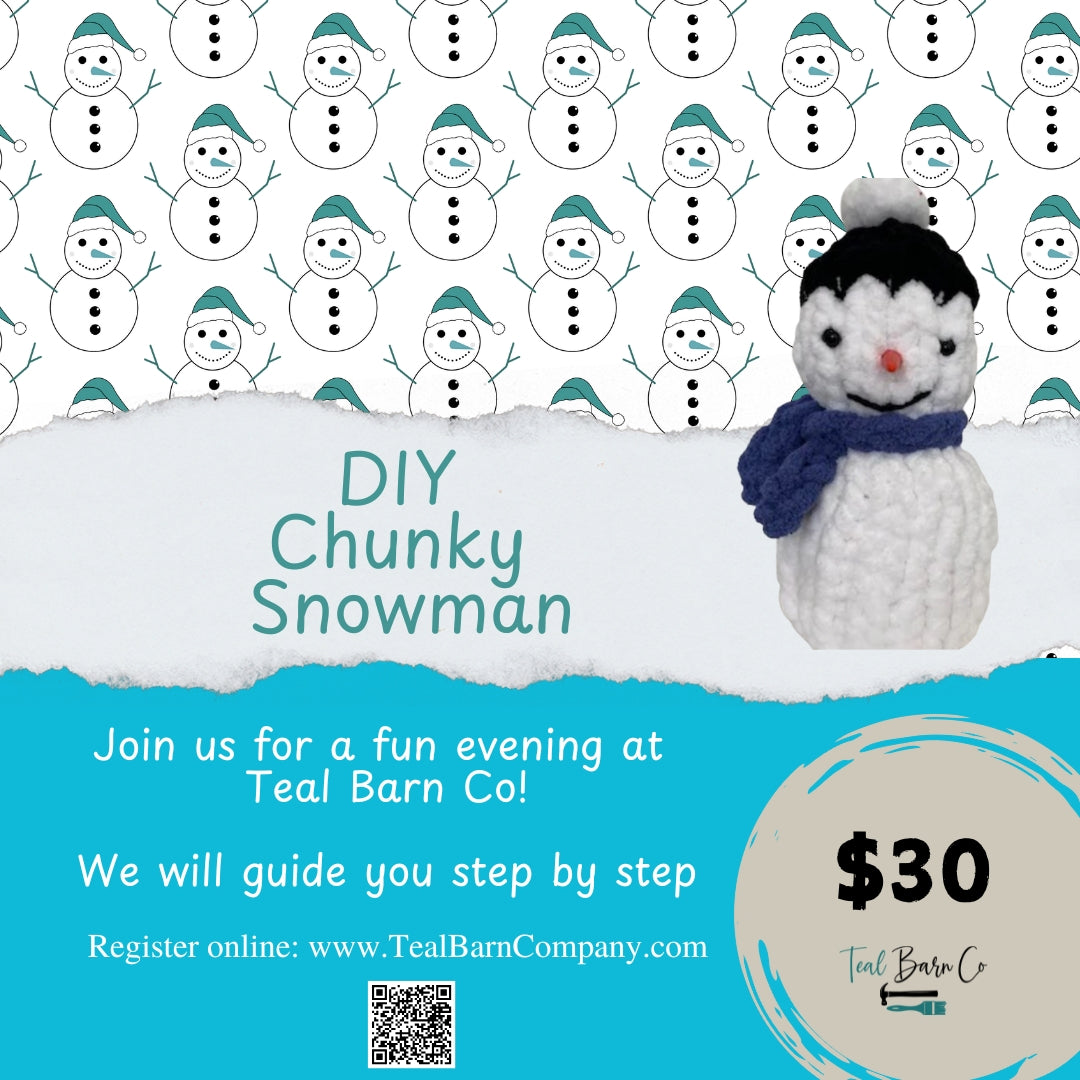 Chunky Snowman Workshop