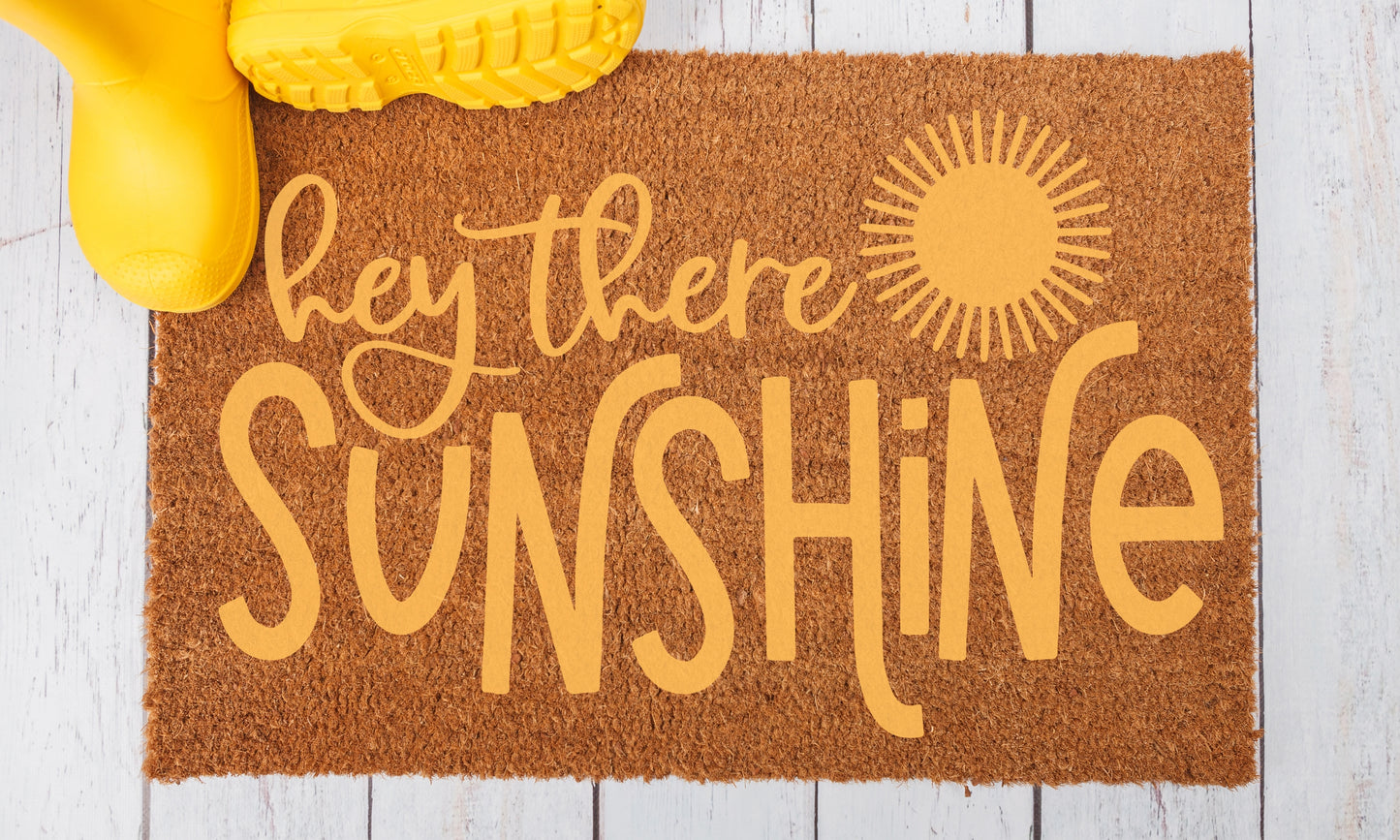 Door Mat - Hey There Sunshine