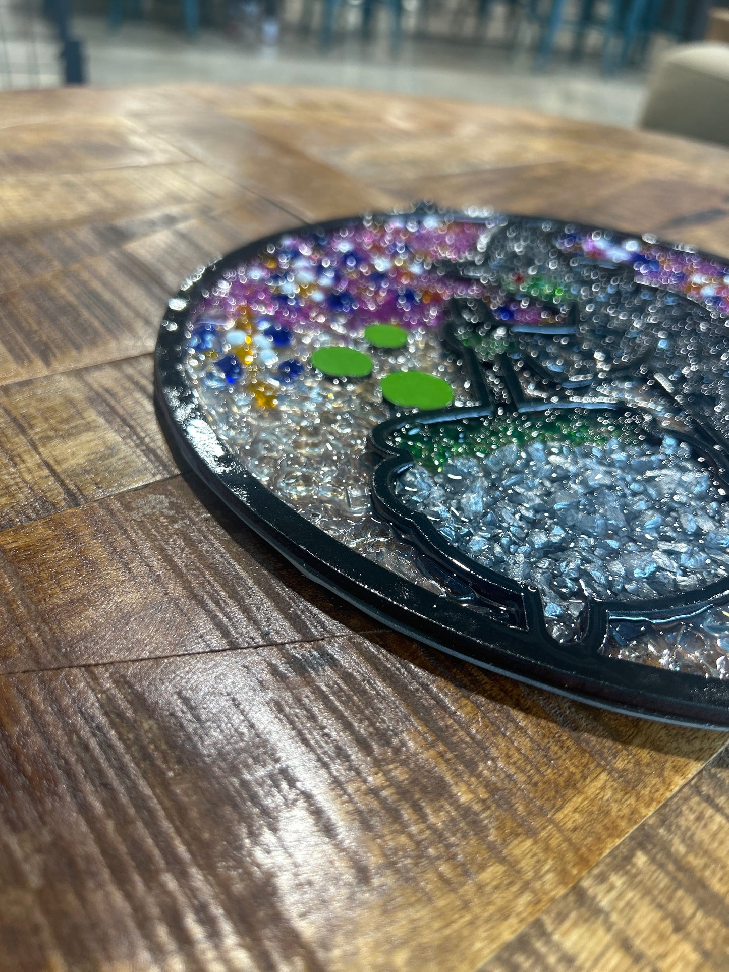 Halloween Suncatcher Glass Art