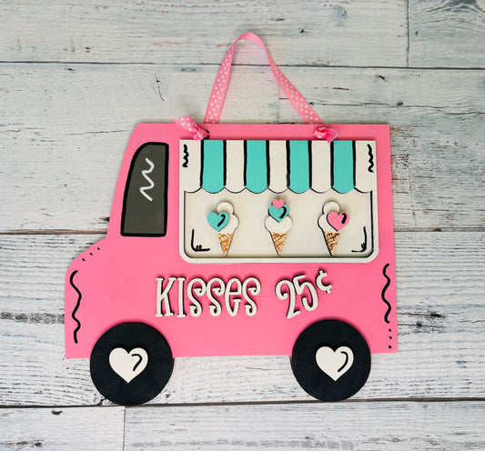 Valentine's Day Ice Cream Truck