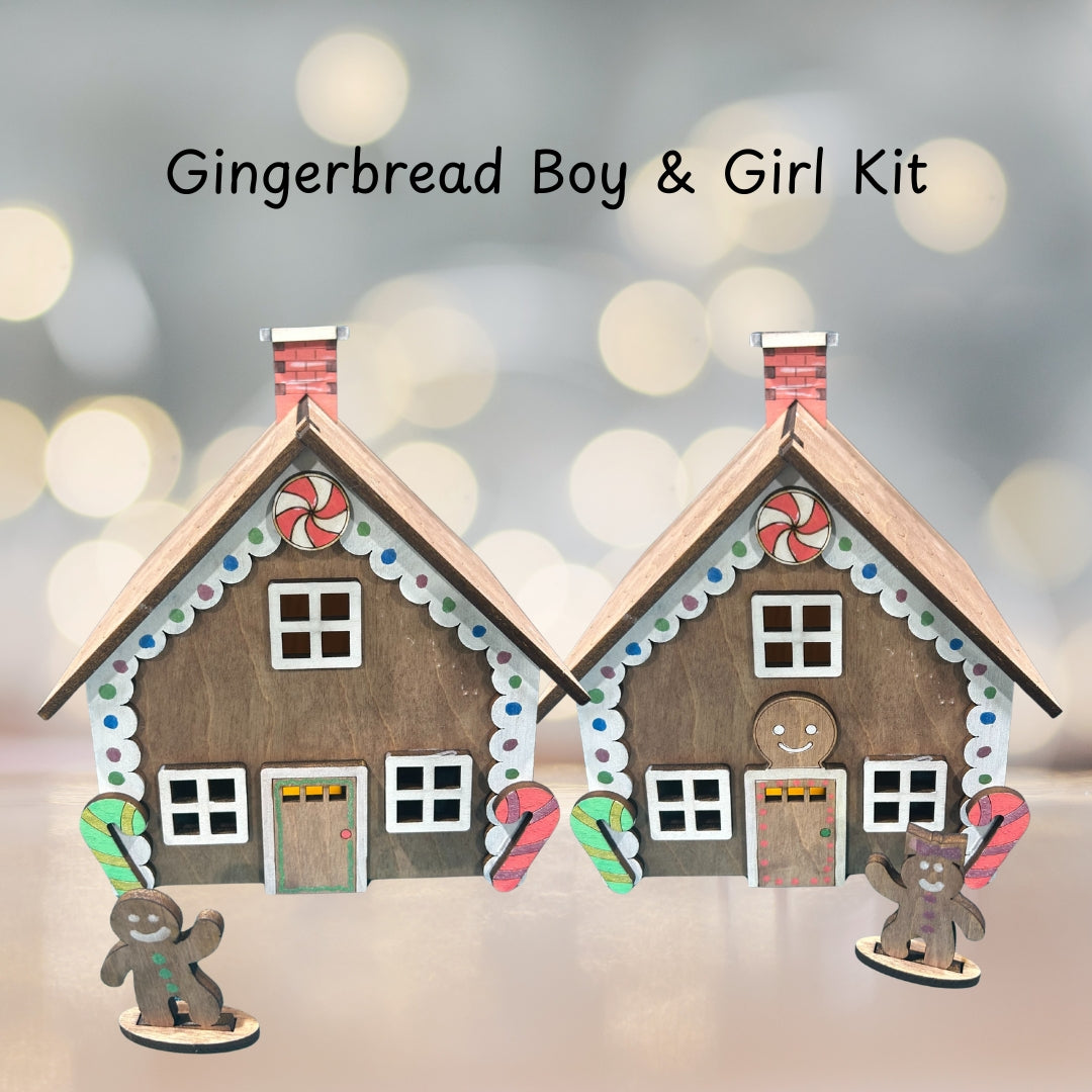 DIY Customizable Gingerbread House