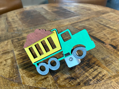 Dump Truck Wall Plug-in Nightlight
