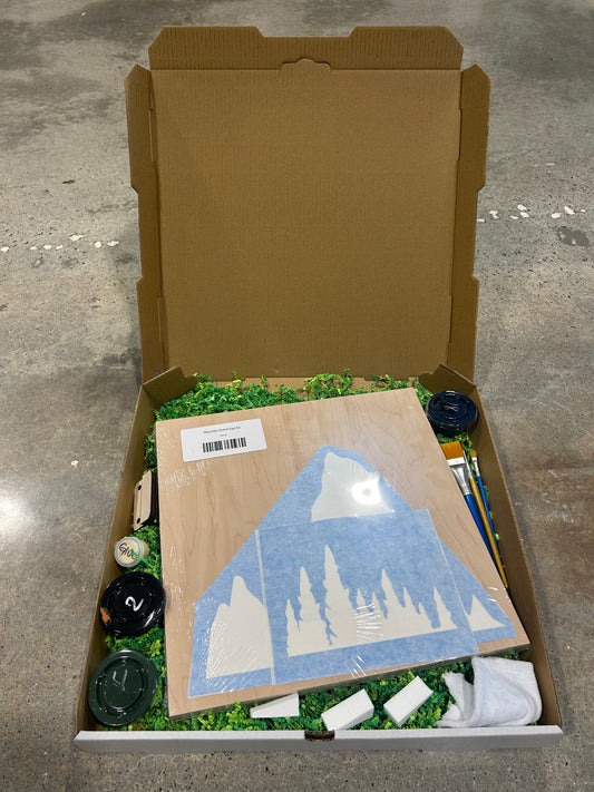 Mountain Scene Sign Kit