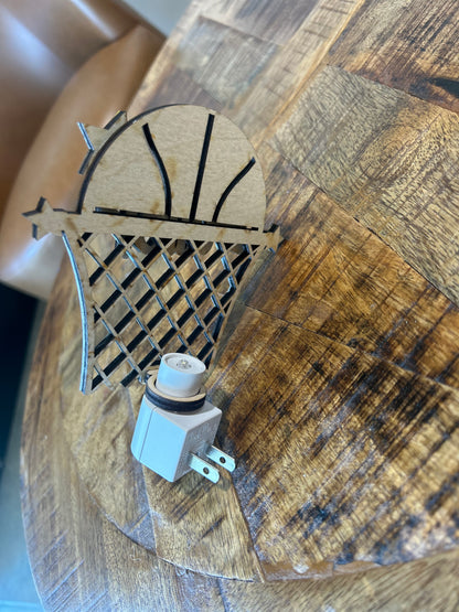 “Baller” Wall Plug-in Nightlight