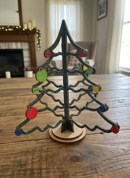 Custom Christmas Tree Table Top Decor