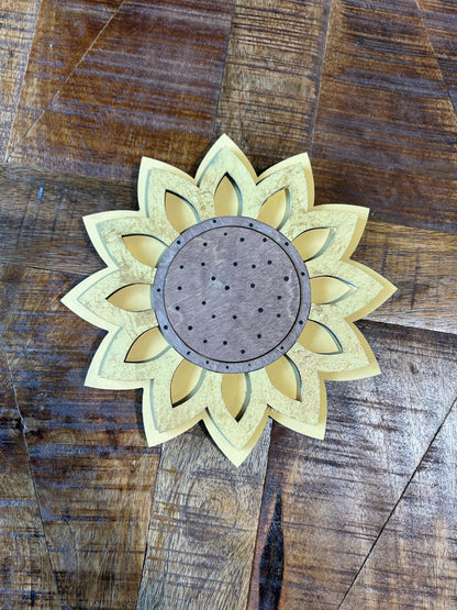 Sunflower Candle Tray