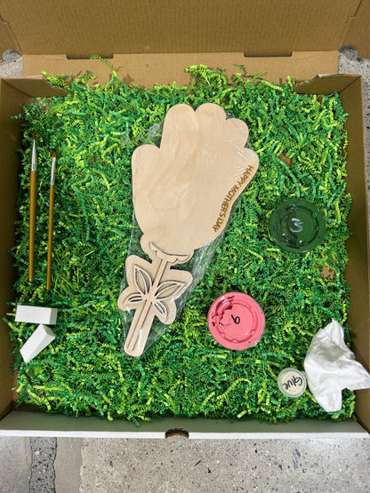 Hand Print Art - Happy Mother's Day Flower Kit
