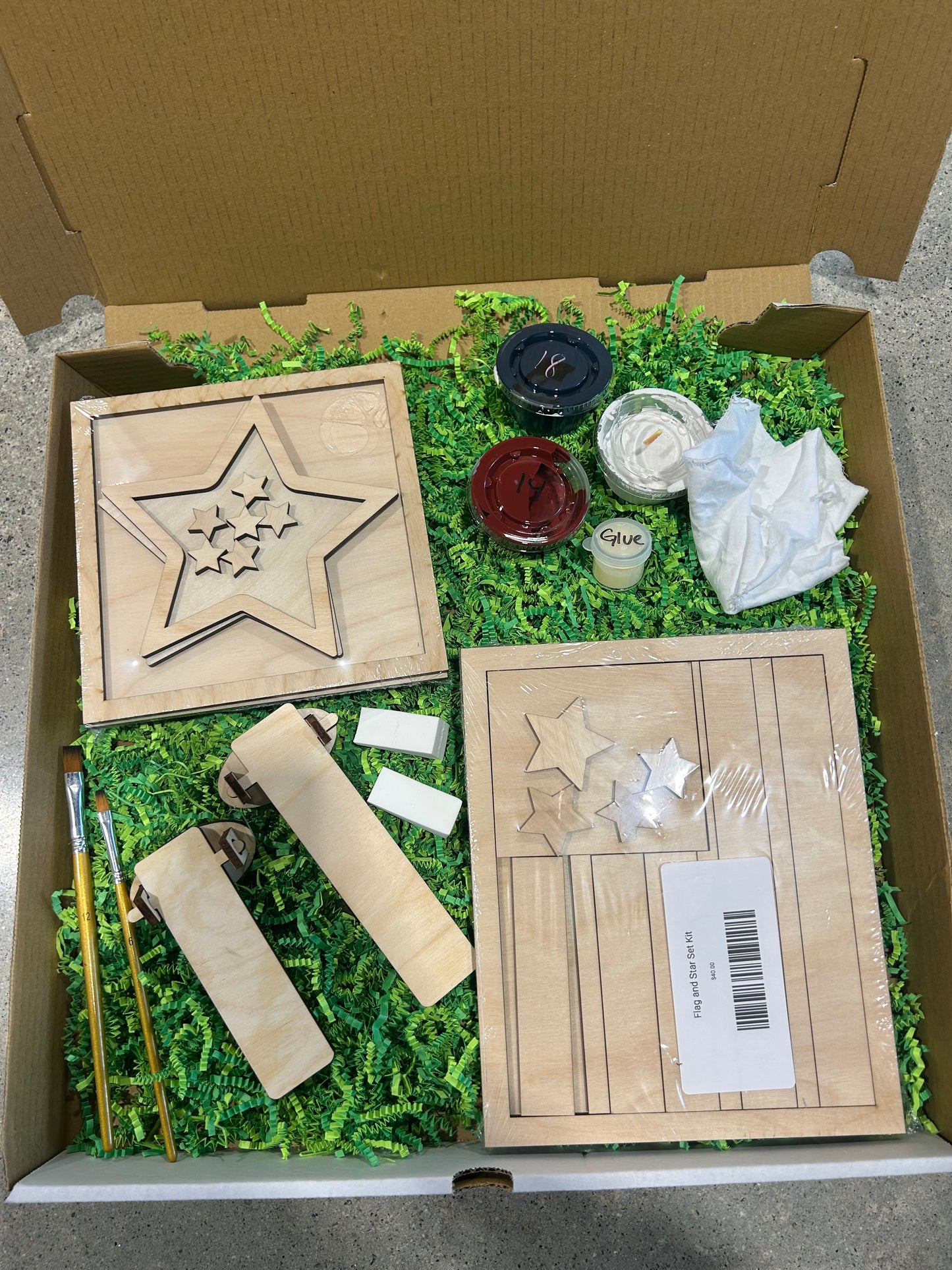 Flag and Star Set Kit