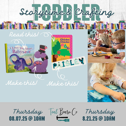 Toddler Storytime & Crafting