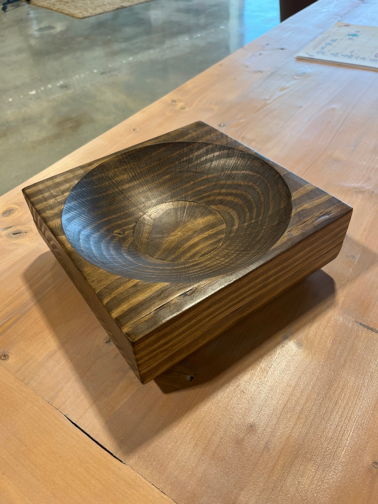 Chunky Wooden Bowl