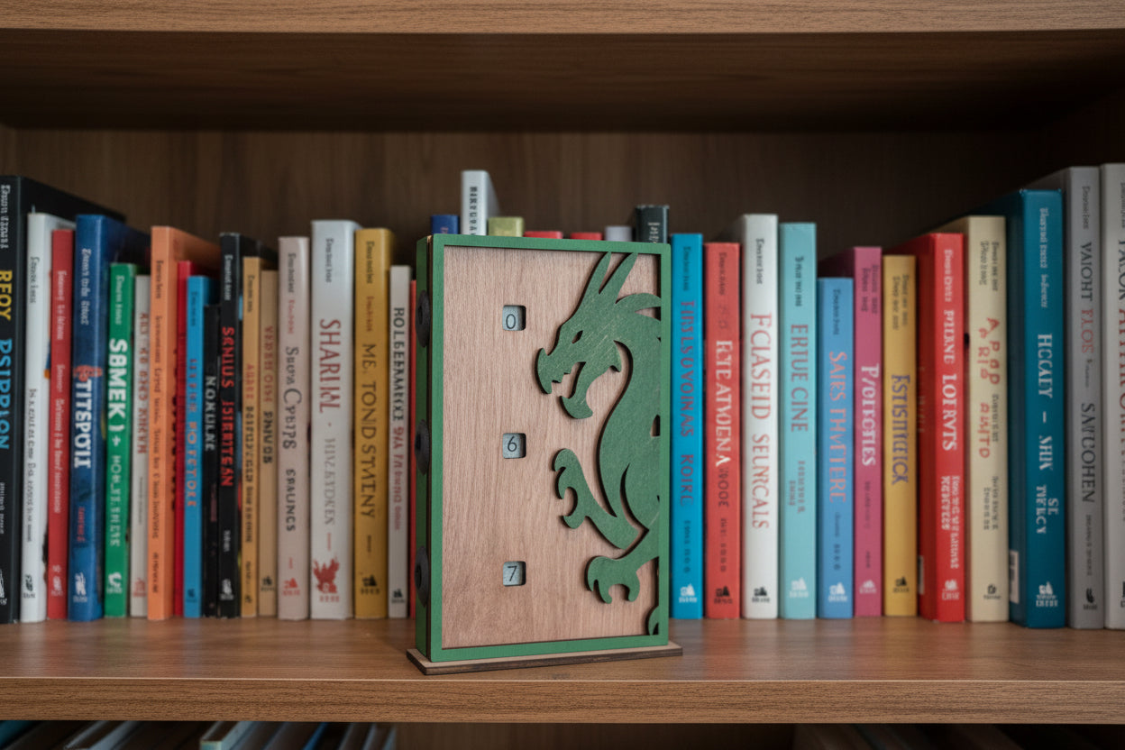 Vertical Book Counter - Choose your frame!