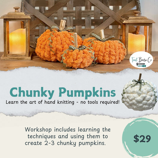 10.14 at 6pm - Chunky Pumpkins