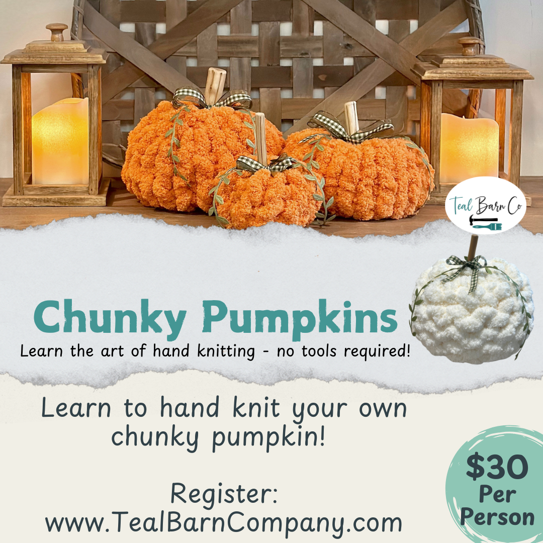 10.10 at 4pm - Chunky Pumpkins