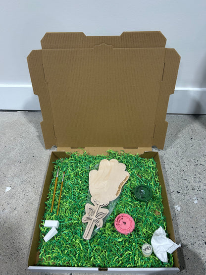 Hand Print Art - Happy Mother's Day Flower Kit