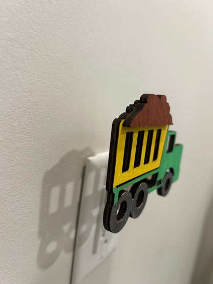 Dump Truck Wall Plug-in Nightlight
