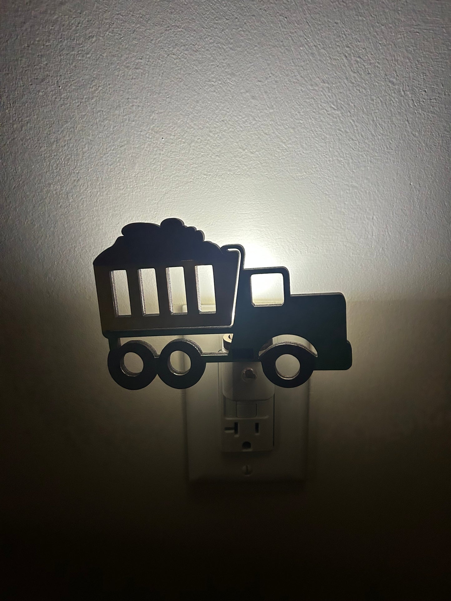 Dump Truck Wall Plug-in Nightlight