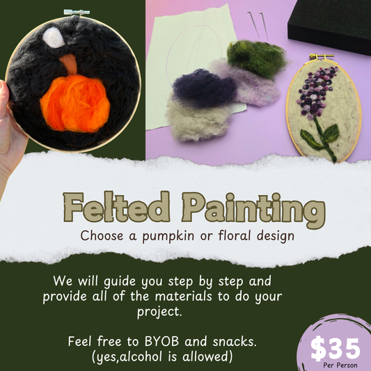 Felted Painting