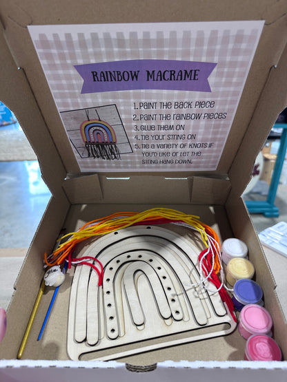 Macrame Rainbow Kit