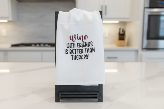 Stencil Your Own Tea Towel