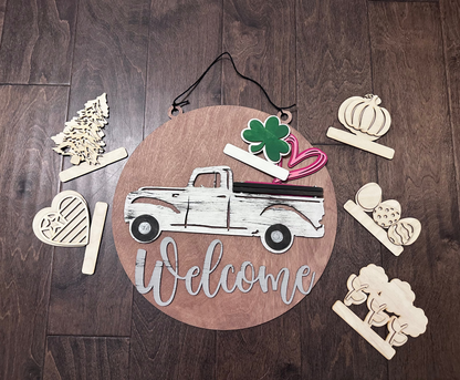 Door Hanger - Interchangeable Truck