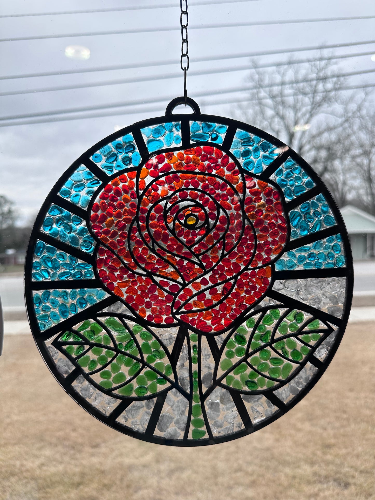 Rose Suncatcher