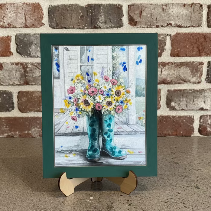 Framed Art - Add glass and resin to your favorite print!