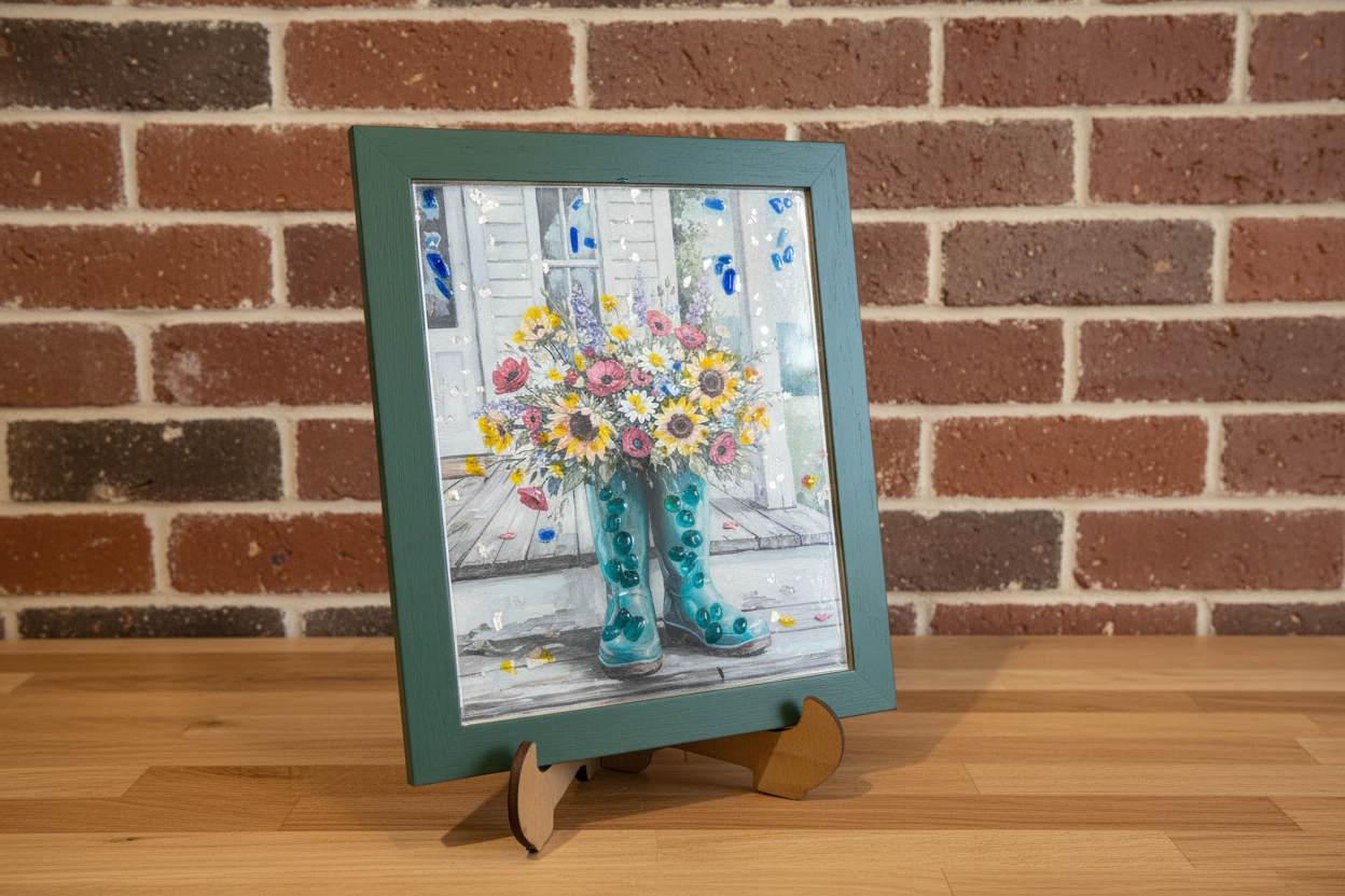 Framed Art - Add glass and resin to your favorite print!