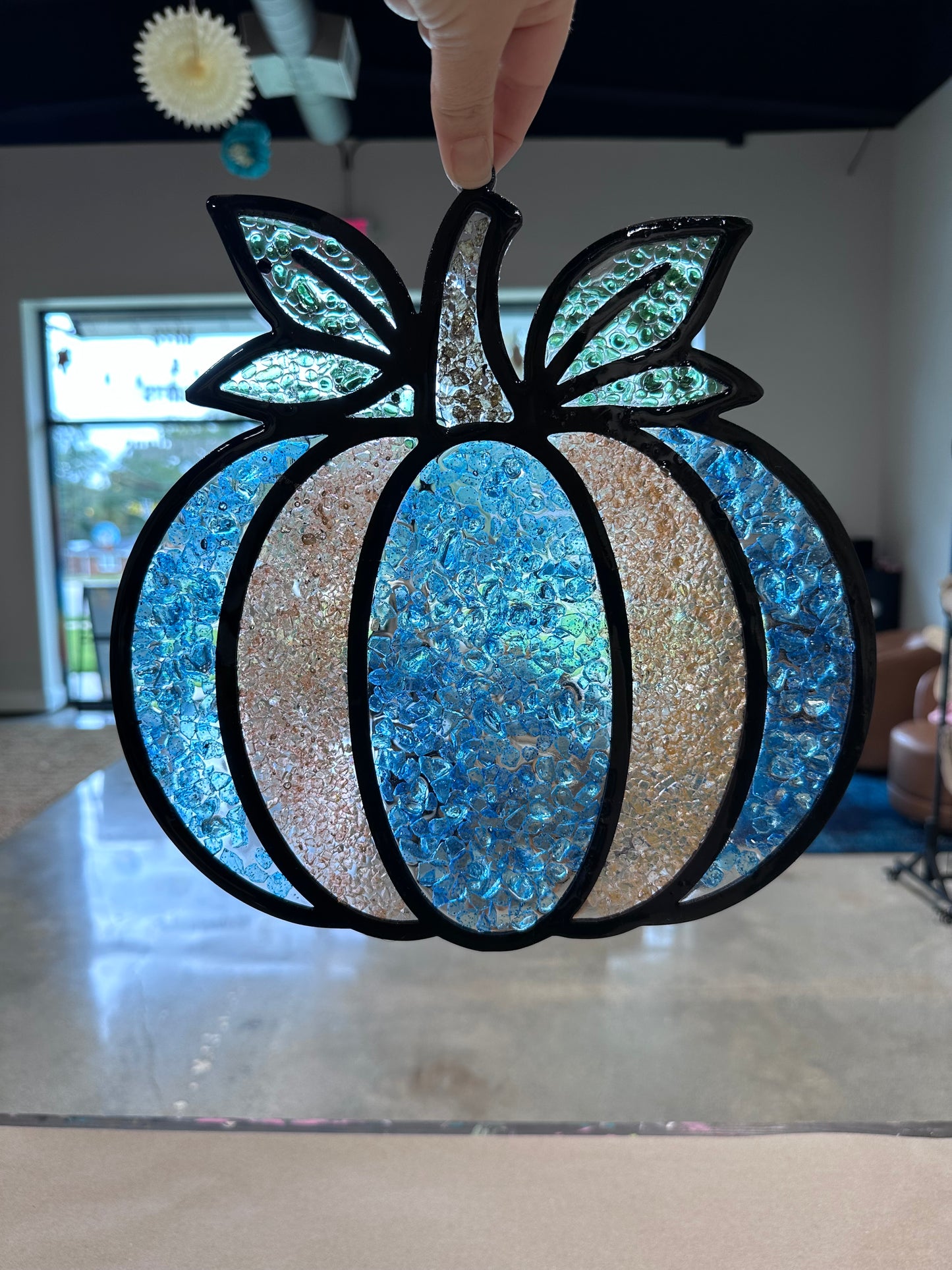 Pumpkin Suncatcher