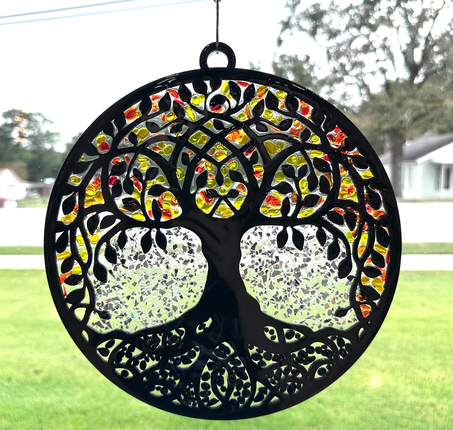 Fall Tree Suncatcher