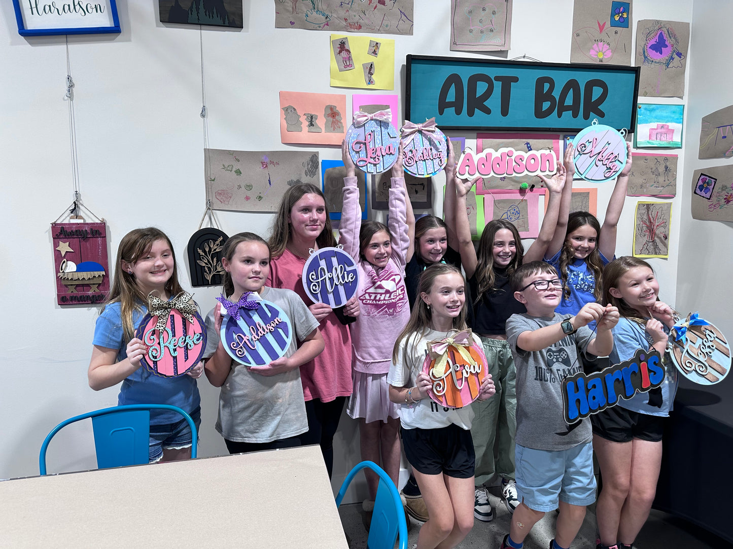 Kids paint party venue in Bremen, GA. 