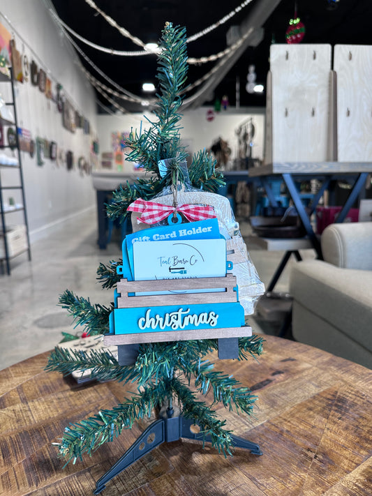 Ornament -Old Truck - Gift Card Holder