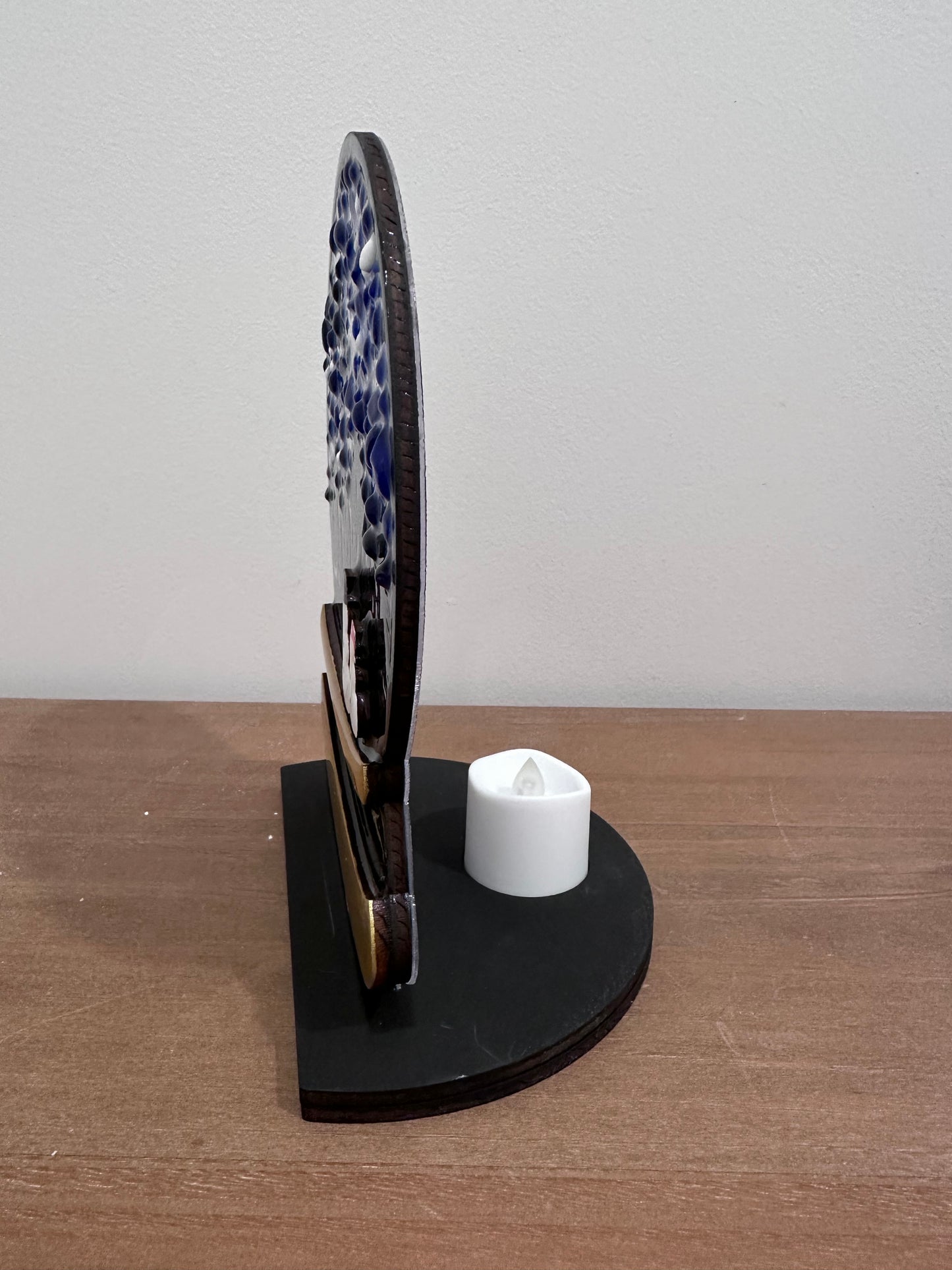 Snow Globe Candle Holder