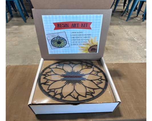 Suncatcher Kit, Crushed Glass Art, DIY Kit